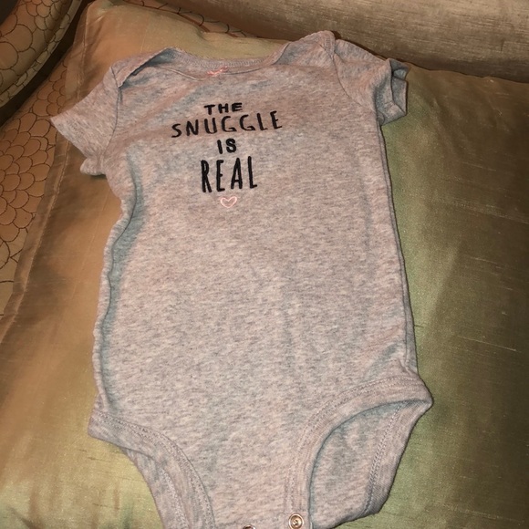 Carter's One Pieces The Snuggle Is Real Poshmark